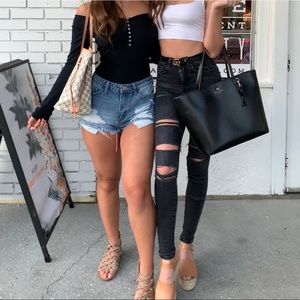 Abercrombie Off Shoulder Bodysuit